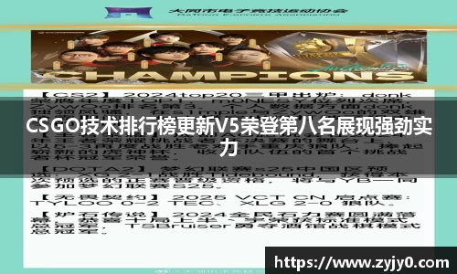 CSGO技术排行榜更新V5荣登第八名展现强劲实力